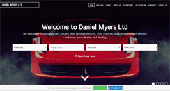 Desktop Screenshot of danielmyersltd.co.uk